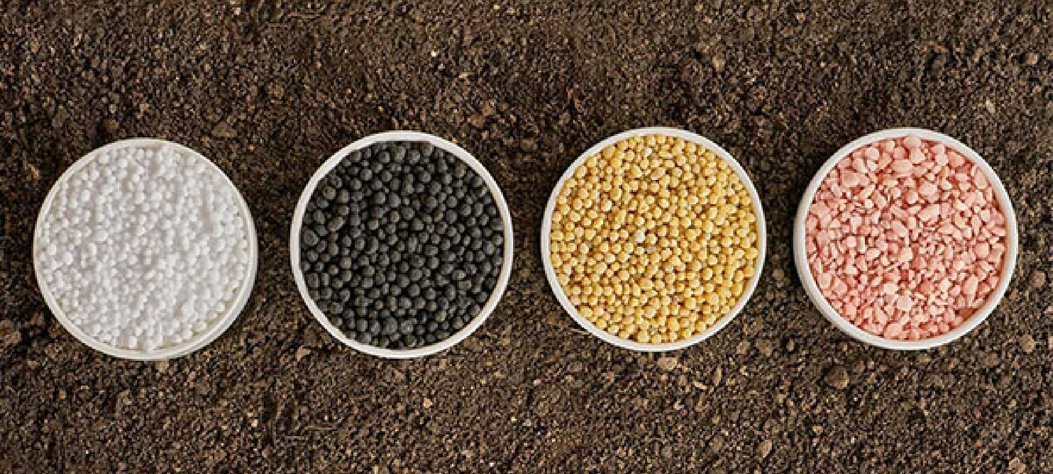 Agricultural fertilizers for commercial farming operations.